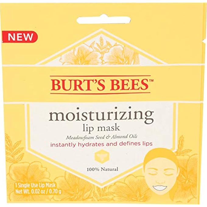 Burt's Bees MOISTURIZING LIP MASK BY BURTS BEES FOR WOMEN - 0.02 OZ LIP MASK - Image 1